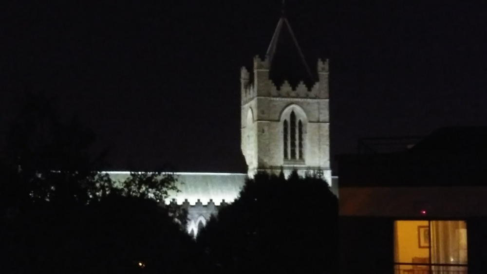 Christ Church Cathedral from our balcony.