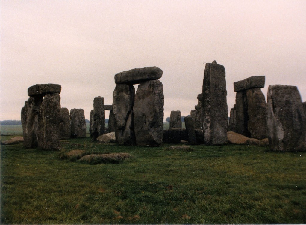 Stonehenge up close (1988).