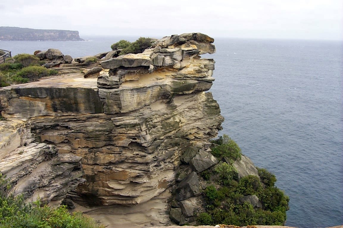 Cliff at The Gap Park.