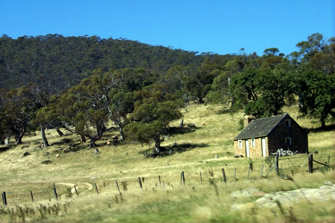 A cabin in the mountains