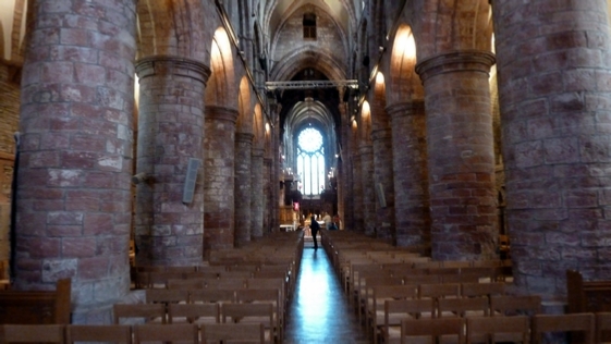 St. Magnus Cathedral – Looking down the Nave to the Choir