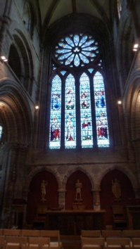 The window above the Apse