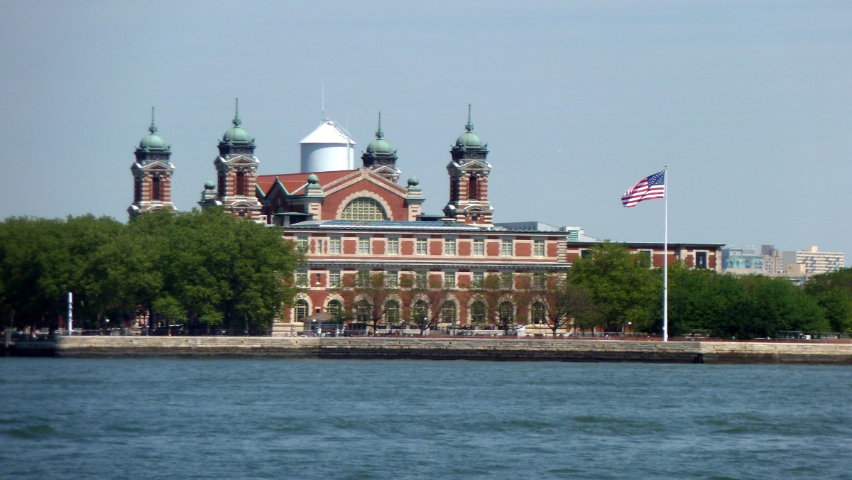 Across from Lower Manhattan sits Ellis Island and the Immigration Museum. In its 35 years of operation from 1892 to its closing in 1954, over 12,000,000 immigrants were admitted to our shores. It is said that 1/3 of all Americans can trace their ancestry to those who first arrived at Ellis Island! Nearly 2,000,000 tourists visit Ellis Island each year...almost twice as many as were processed in the peak year of 1907.