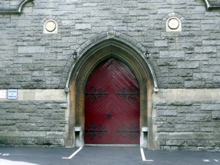 A doorway in St. Patrick’s Cathedral