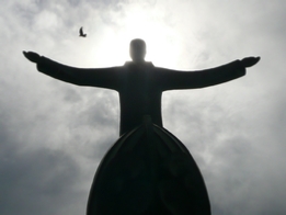 St. Brendan the Navigator Looking out to Sea