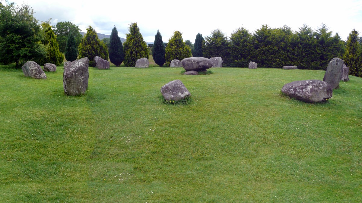 The Kenmare Circle includes a central Dolmen, possibly a burial place of an important person.