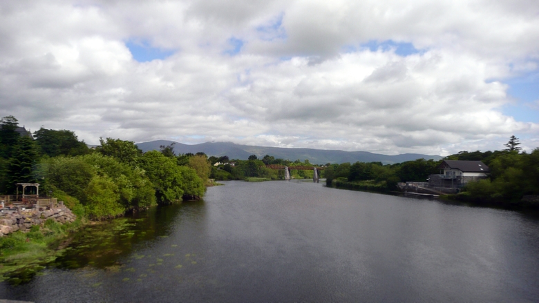 The River Laune at Killorglin, Co Kerry