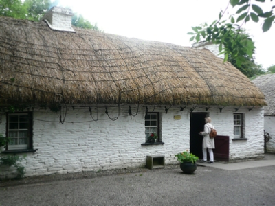 Historic structures at Bunratty Folk Park