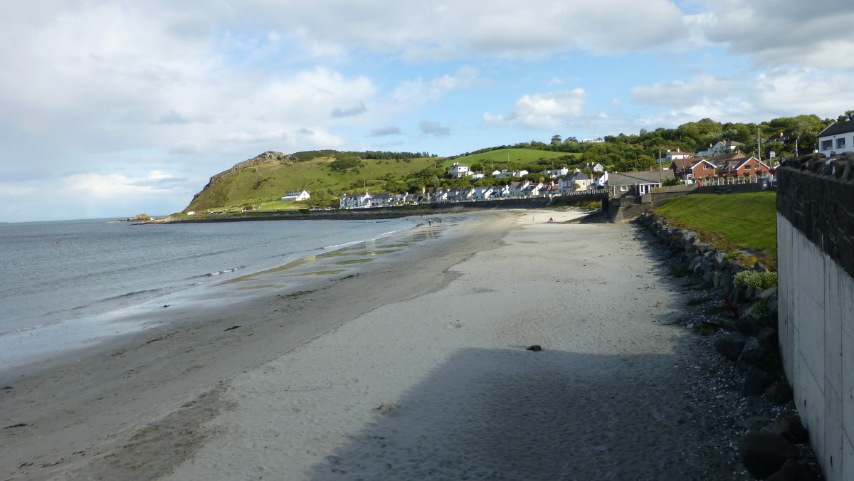 Looking down the coast at Ballygally