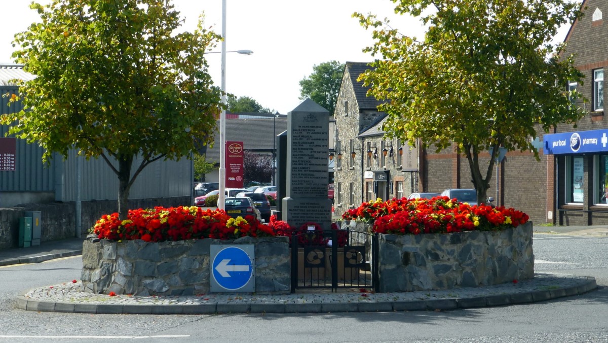 The War Memorial in Market Hill