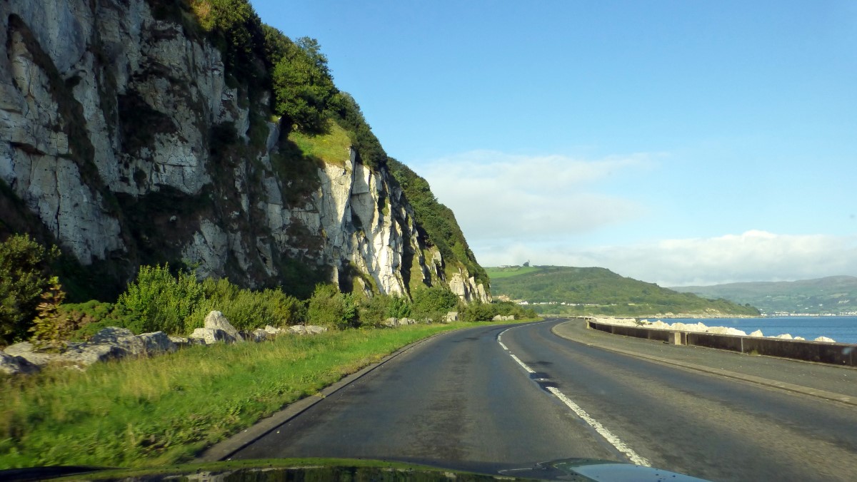 On the Causeway Coastal Route north of Ballygally