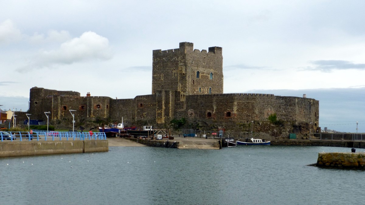 The Castle from across the Harbour