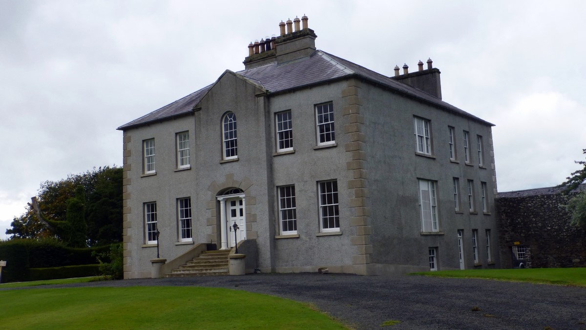 Gracehill House, originally built by James Stuart on lands granted by King James I of England