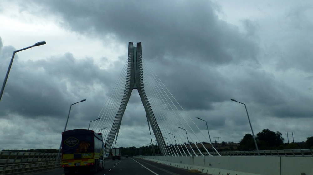 The Mary McAleese Boyne Valley Bridge is named for Mary AcAleese who was instrumental in Nothern Ireland peace.