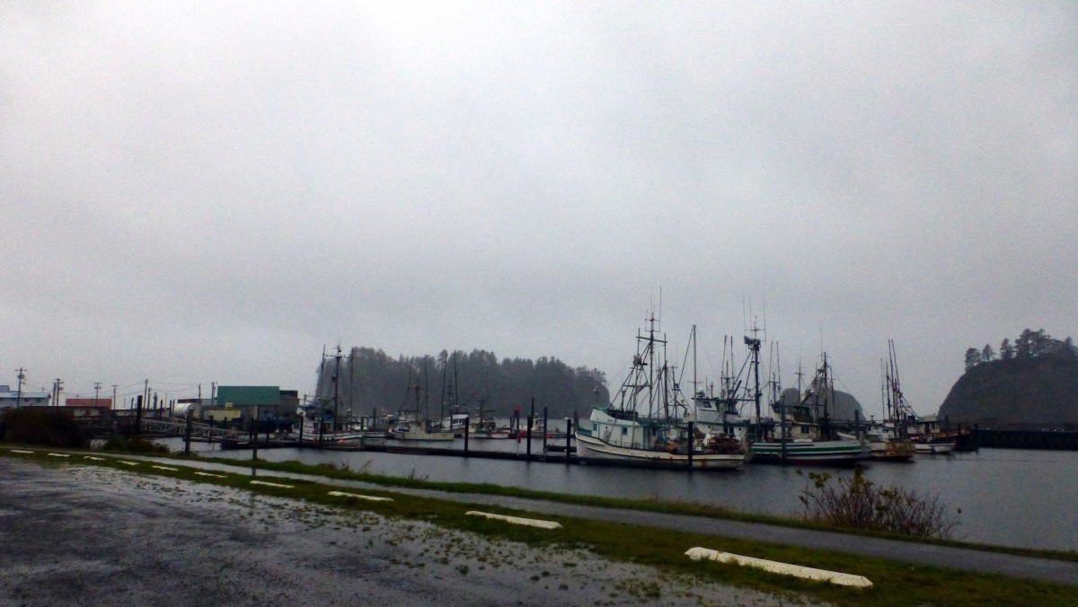 La Push, WA, is the home of the Quileute Tribal Council, another indigenous people of the northwest. Again, here are fishing boats that provides much of the towns income.