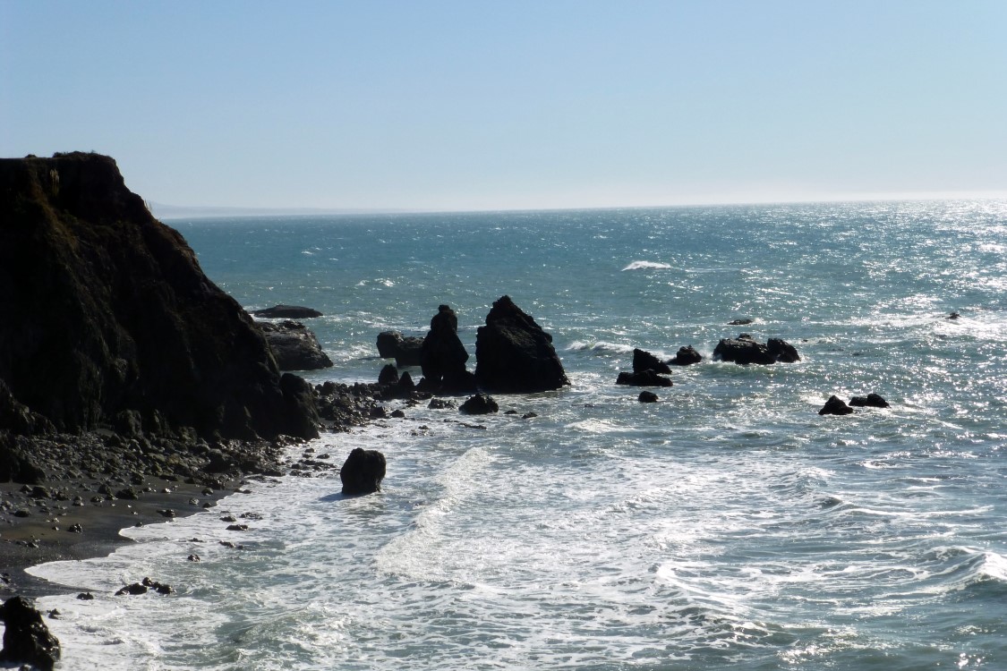 More wet rocks along the CA1. 