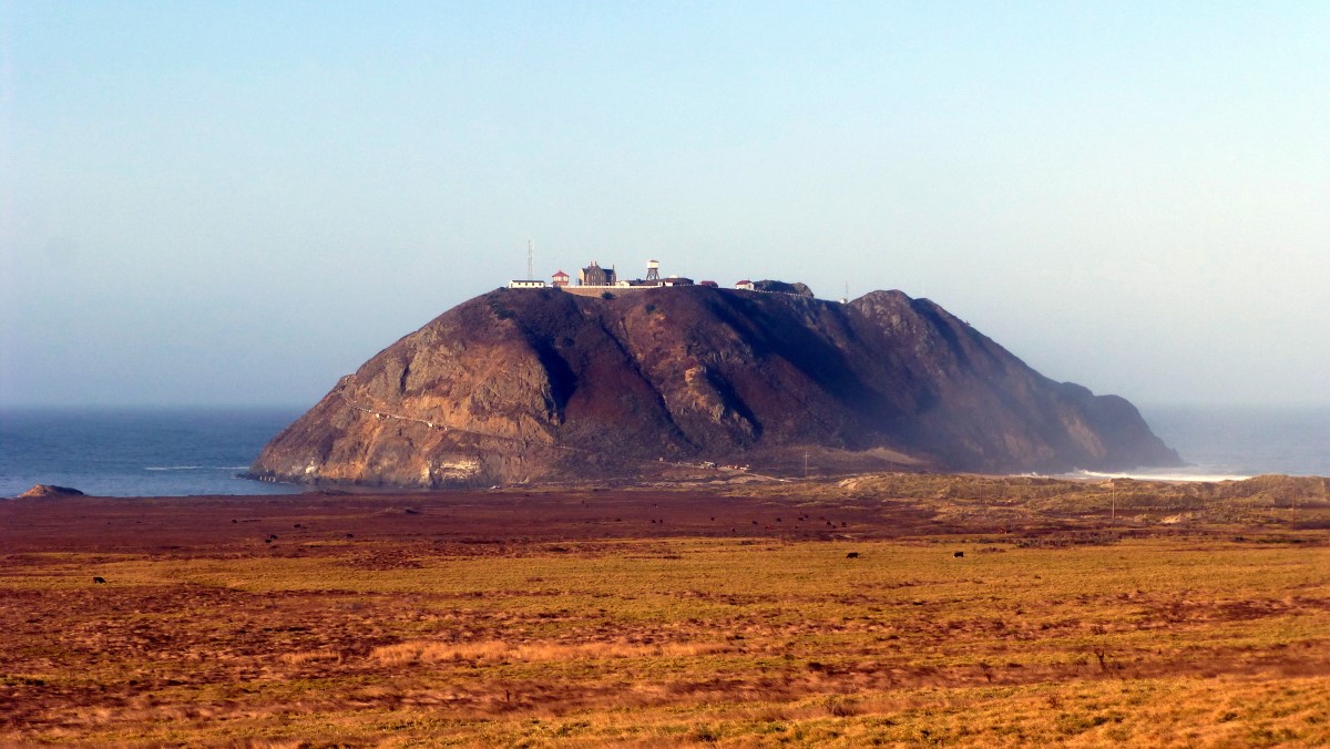 Point Sur is somewhat reminiscent of Mont Saint Michel in France.