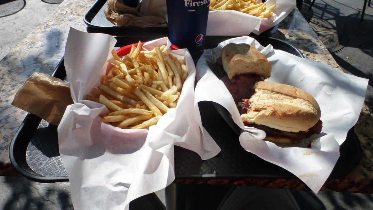 The Firestone Grill in San Luis Obispo is known for its tri-<wbr>tip sandwich. Said to be the best in the state. I’ll buy that. (Actually, I did.)