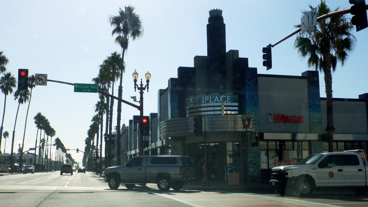 I love the Art Deco look of the OceanPlace in Ocean Place. 