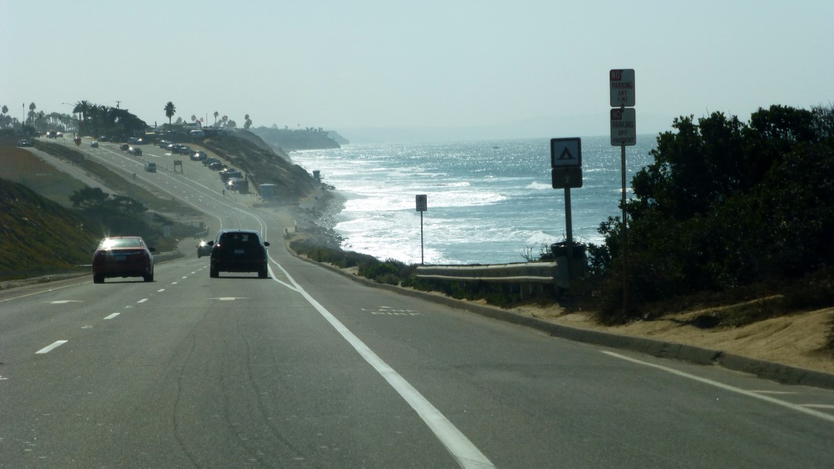 Another coastal scene on our trip south.