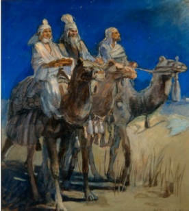 Melchior, Gaspar, and Balthazar<br>The Three Magi