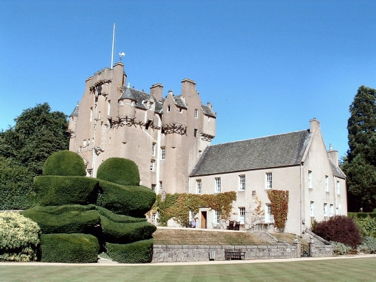 Crathes Castle from the Garden