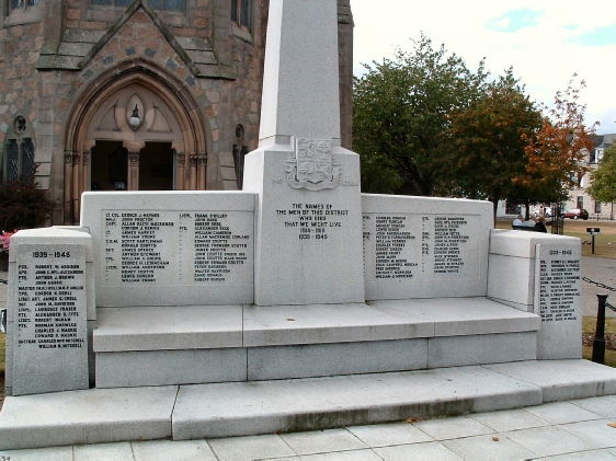 The Memorial to War Dead in Ballater