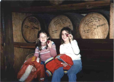 Amy & Kara at the Jack Daniel’s Distillery