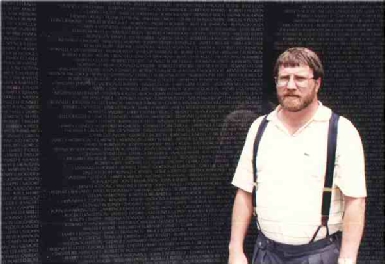 Frank at the Wall, DC