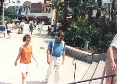 Amy & Frank at Disney World