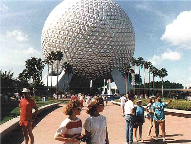 Amy & Glenda at Disney World