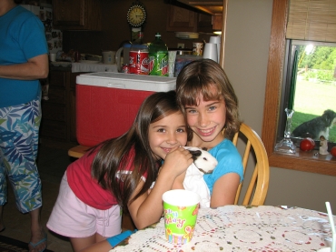 Hannah and Kyra, Summer ‘06