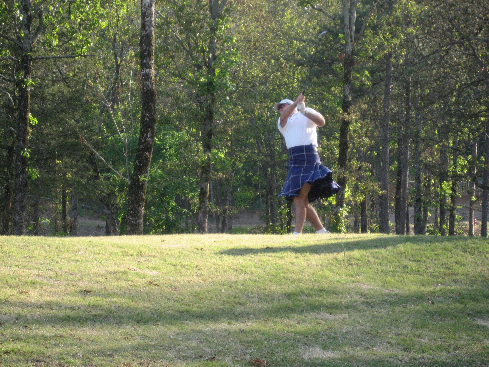 Alex Teeing Off