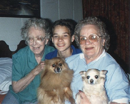 Aunt Mae, Jeff and Momma