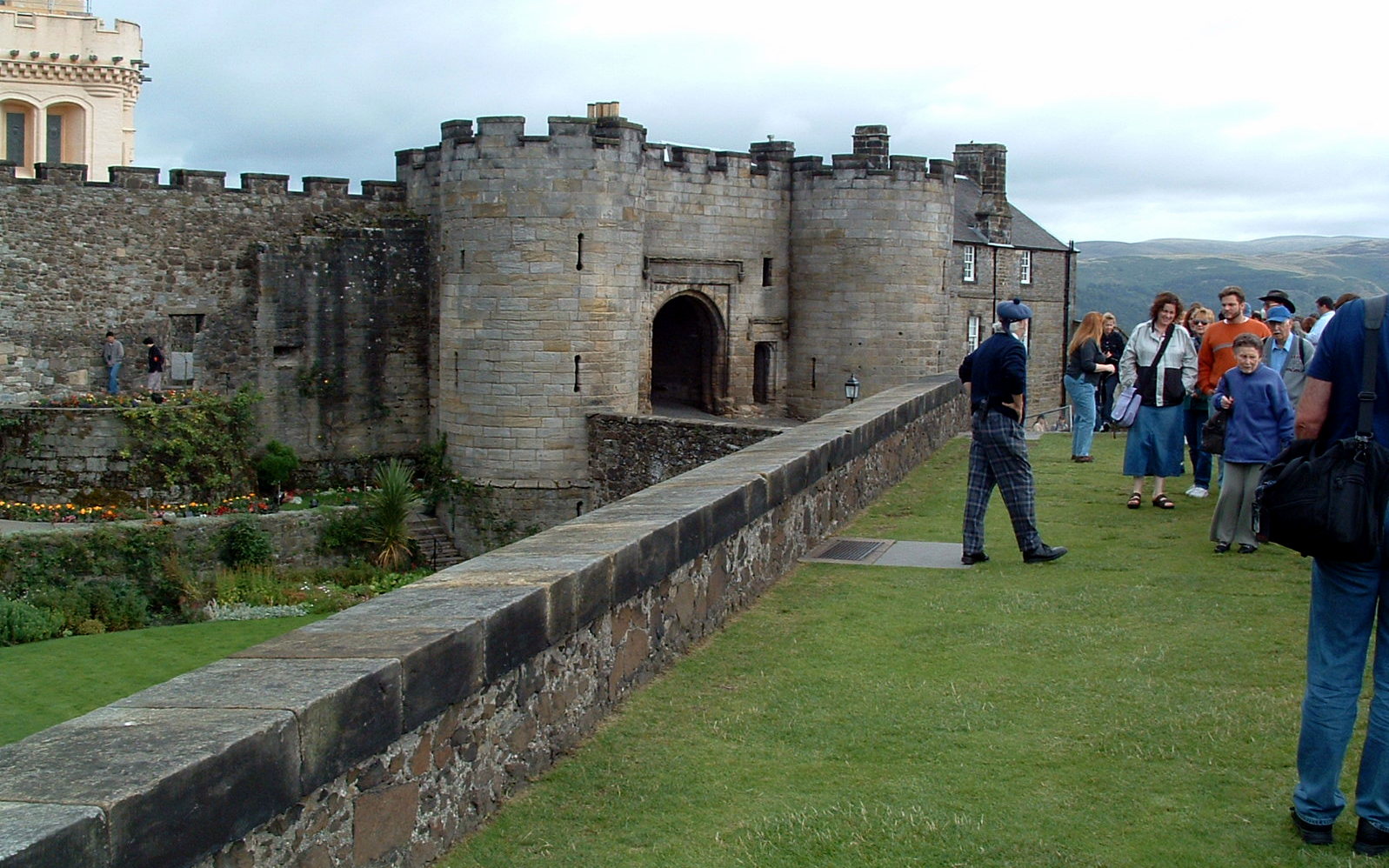 Looking to the Forework from the Outer Defences. (2003)