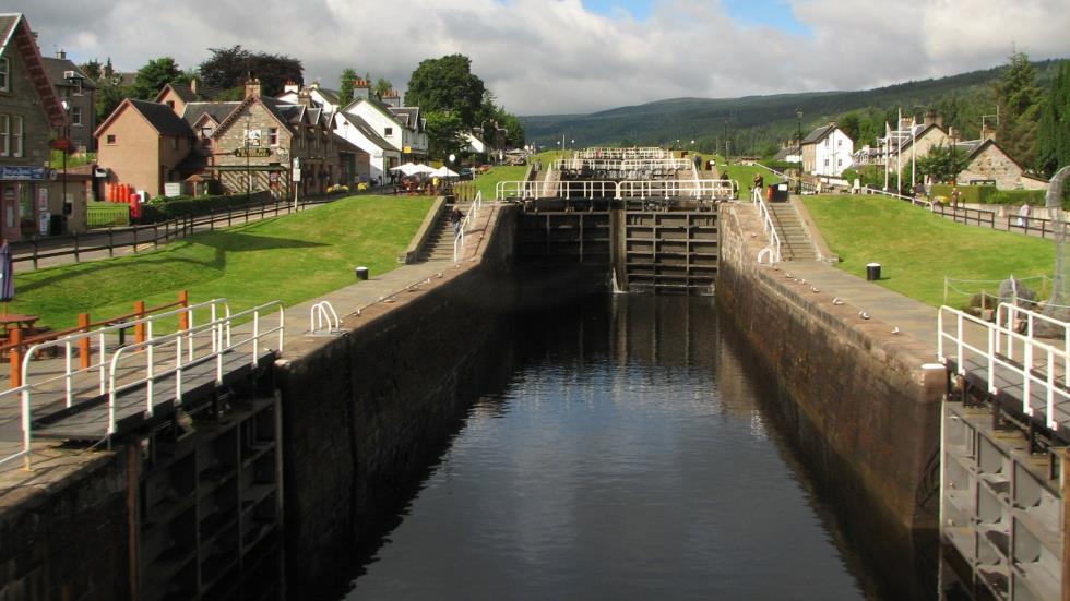 The staircase lochs at St Augustus