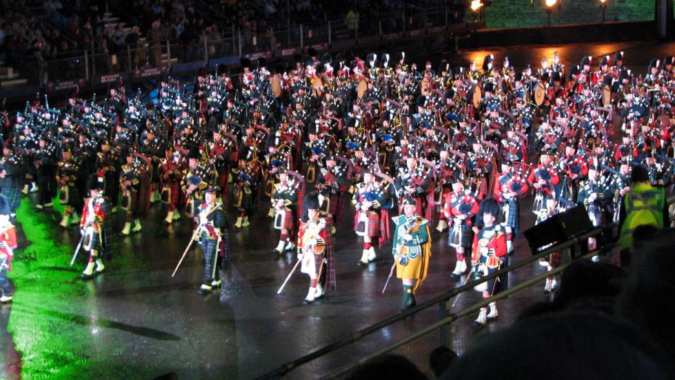 The Massed Pipes & Drums