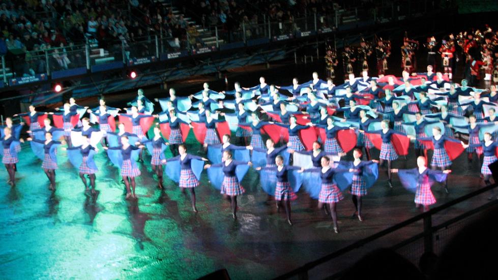 The Massed Highland Dancers