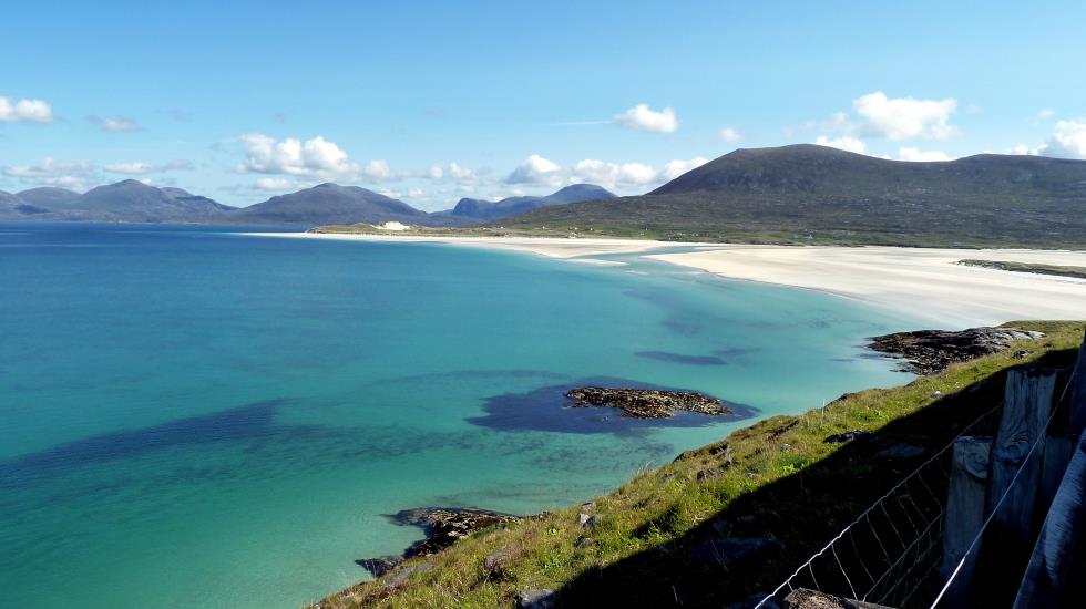 I was totally caught off guard by the beauty of the beaches on South Harris Island.