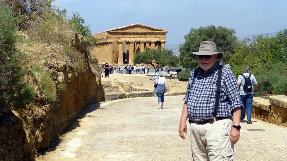 Agrigento, Sicily, was founded by the Greeks and their architecture is everywhere.