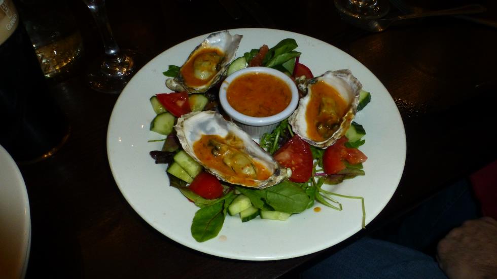 The Poached Oysters with Curry Sauce