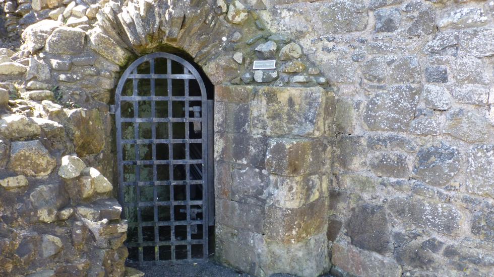 The entrance to the Storage Cellars.