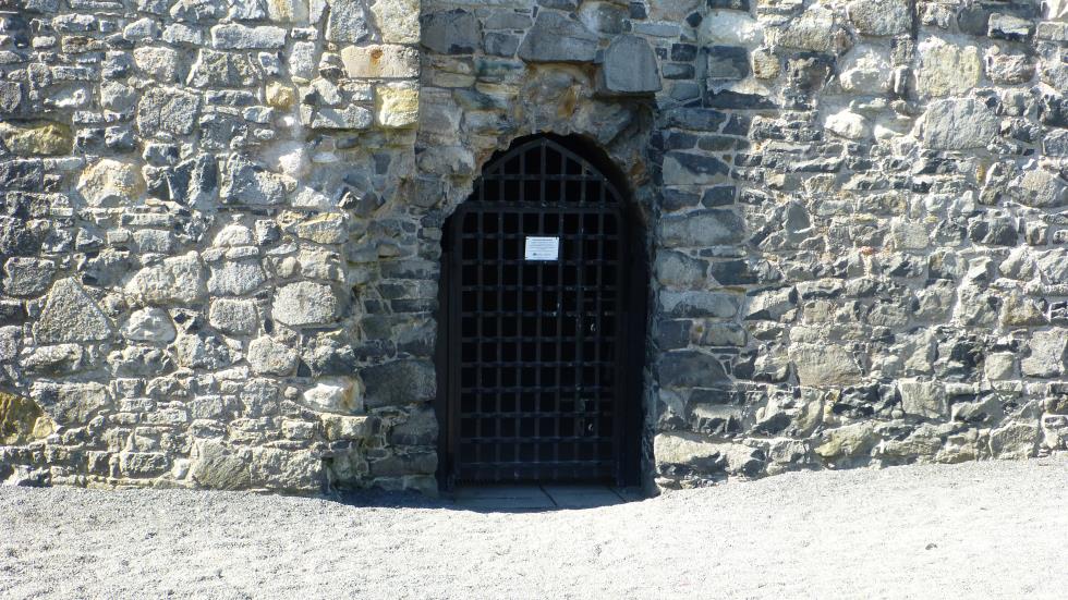 The main entrance to the Castle Basement.