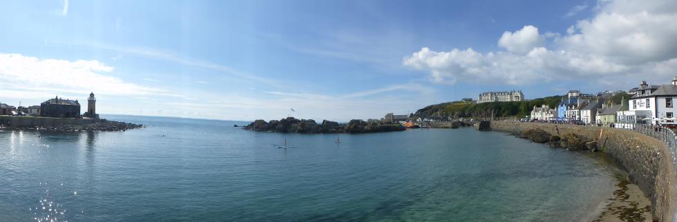 A panoramic view of Portpatrick