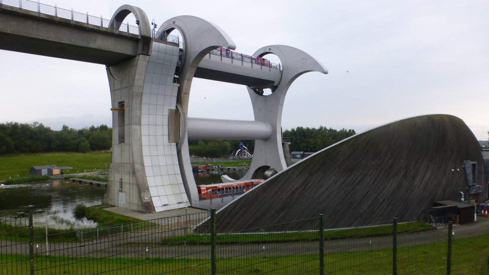 The Amazing Falkirk Wheel (credit to Archimedes of Syracuse)