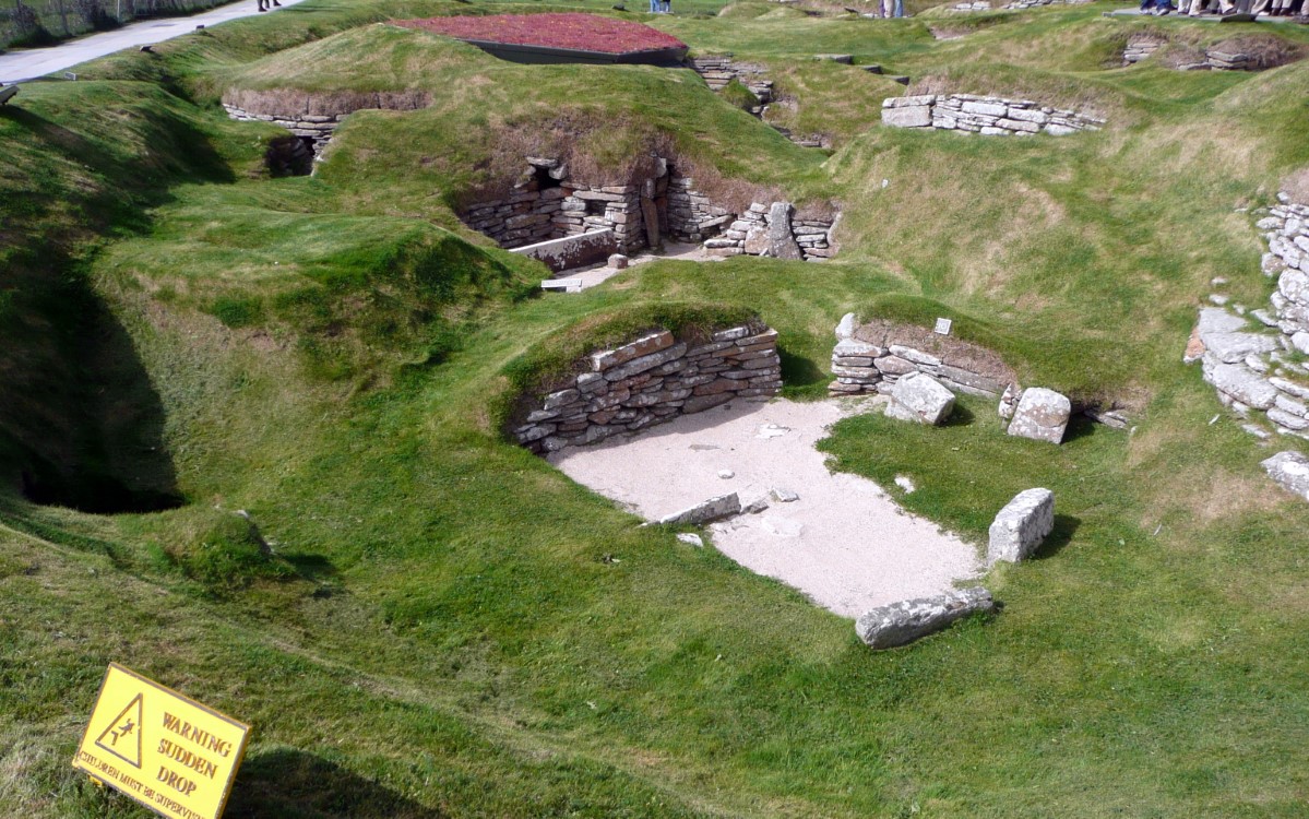 The Neolithic Dwellings of Skara Brae