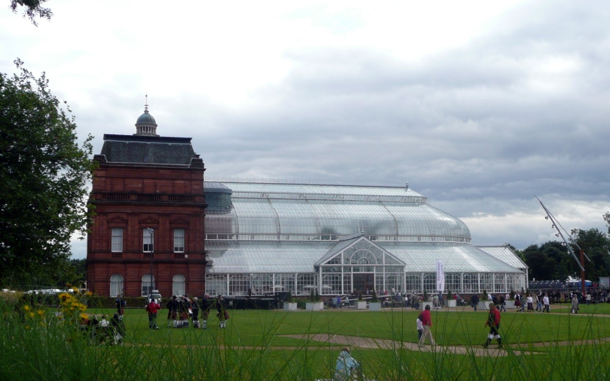 The Winter Gardens on Glasgow Green