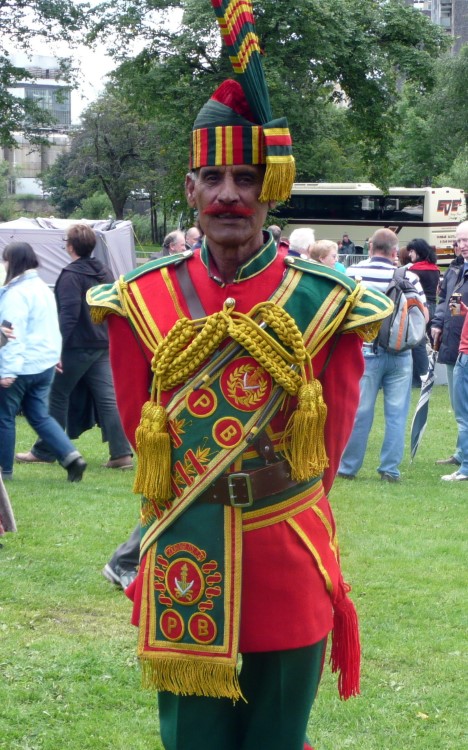 The Indian Army Chiefs Military Band Member