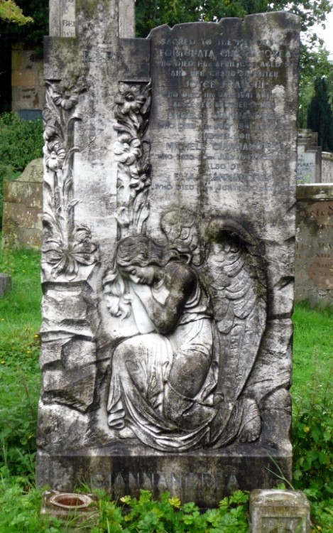 A Gravestone in the Churchyard - Church of the Holy Rude