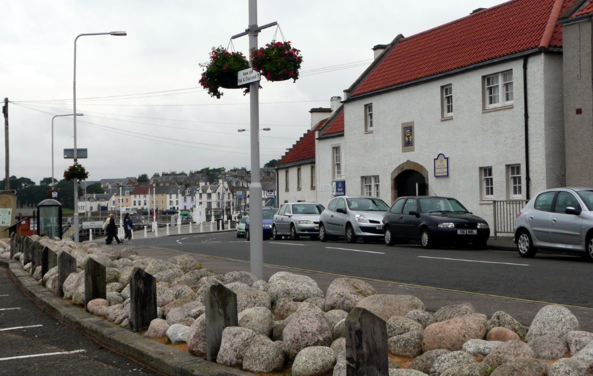 Along the streets of Anstruther.